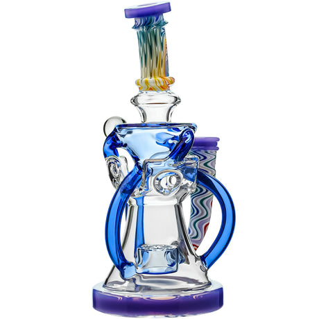 Calibear 8'' Continuum Seed Of Life Perc Recycler Dab Rig