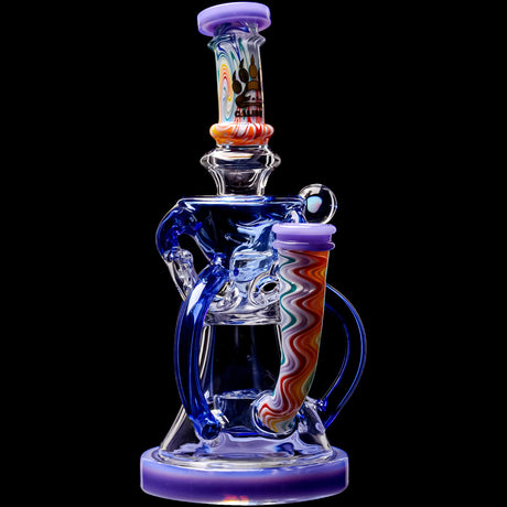 Calibear 8'' Continuum Seed Of Life Perc Recycler Dab Rig
