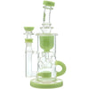 Calibear Cascade Flower Of Life Klein Recycler Dab Rig