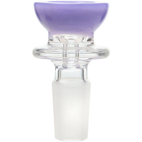 Calibear Fab Egg Seed of Life Dab Rig Bowl, 14mm Female Joint with Purple Accents