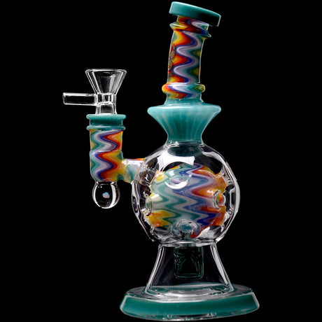 Calibear 8'' Fabyrinth Seed Of Life Perc Dab Rig