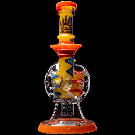 Calibear 8'' Fabyrinth Seed Of Life Perc Dab Rig