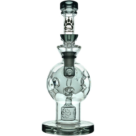 Calibear Exosphere Seed Of Life Dab Rig with Bent Neck and Female Joint - Front View