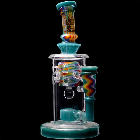Calibear 8'' Ocean Drift Flower of Life Dab Rig