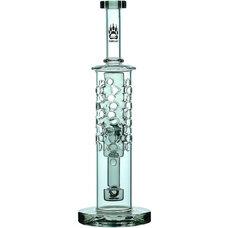 Calibear 11.8" Honeycomb Tower Flower Of Life Perc Bong