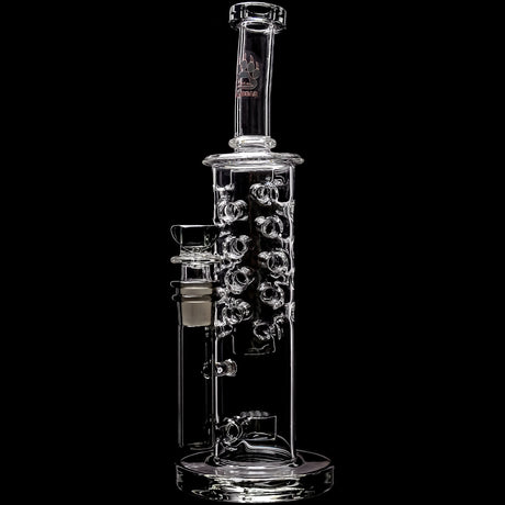 Calibear 11.8" Honeycomb Tower Flower Of Life Perc Bong