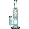 Calibear 11.8" Honeycomb Tower Flower Of Life Perc Bong