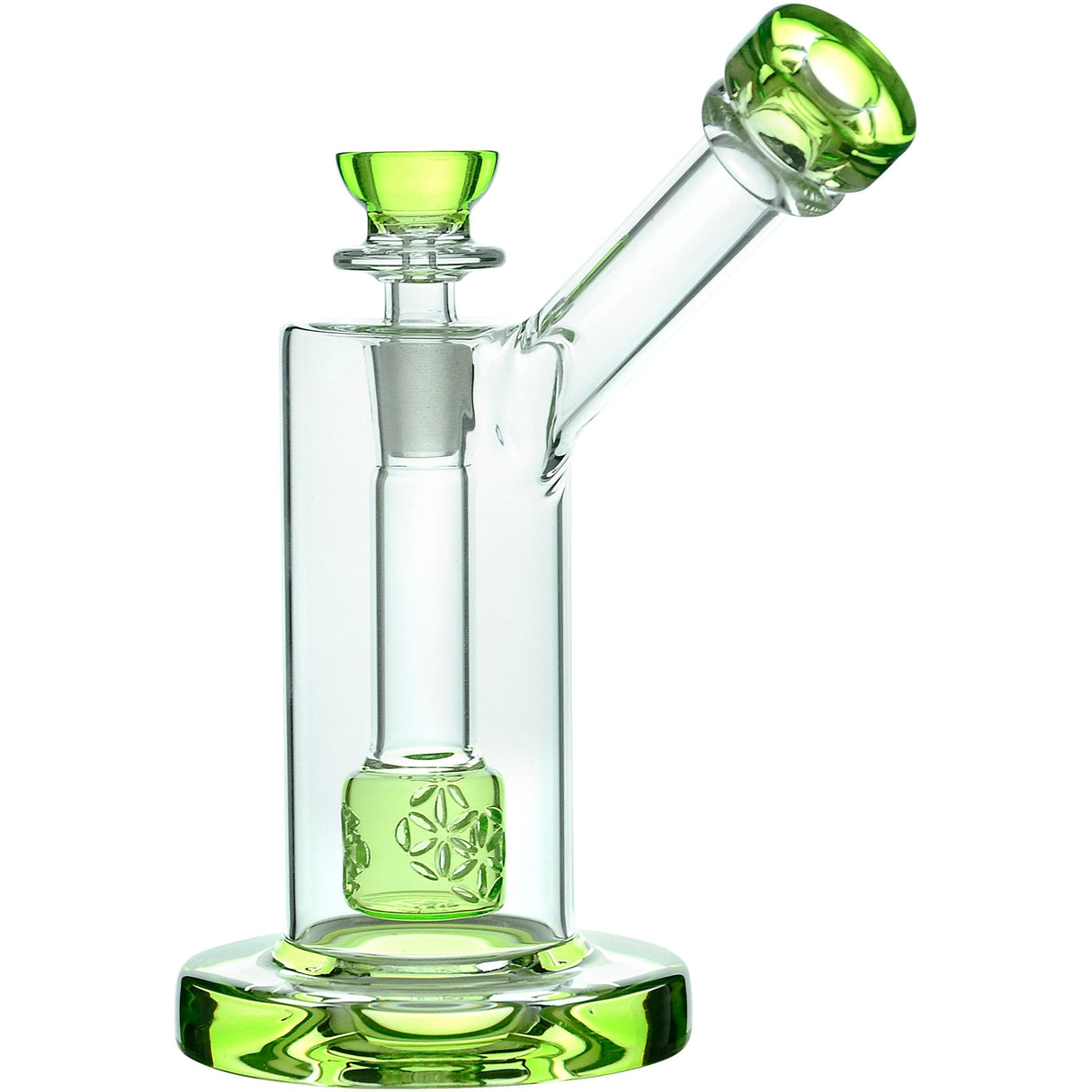 CaliBear Glass Bubbler with Seed of Life Percolation Technology