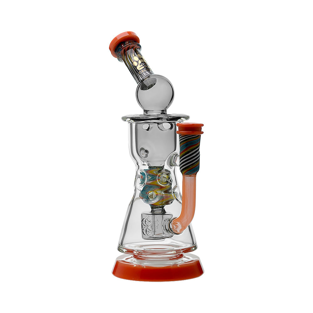 Calibear WigWag Seed Of Life Percolator Incycler Dab Rig