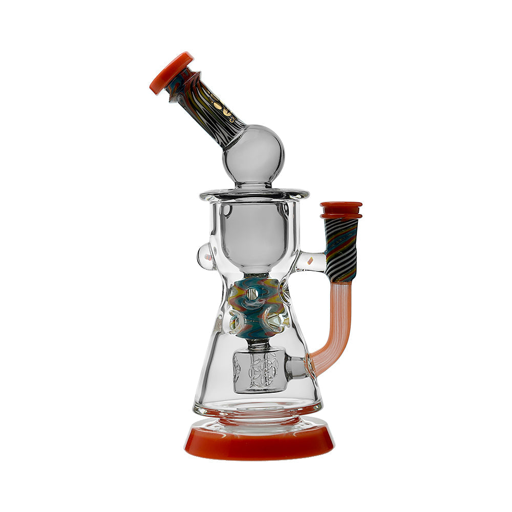 Calibear WigWag Seed Of Life Percolator Incycler Dab Rig