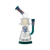 Calibear WigWag Seed Of Life Percolator Incycler Dab Rig