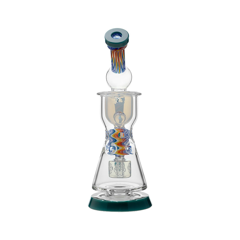 Calibear WigWag Seed Of Life Percolator Incycler Dab Rig