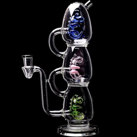 Calibear 11'' Triple Dino Tower Bong