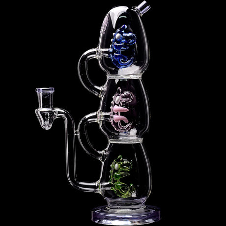 Calibear 11'' Triple Dino Tower Bong