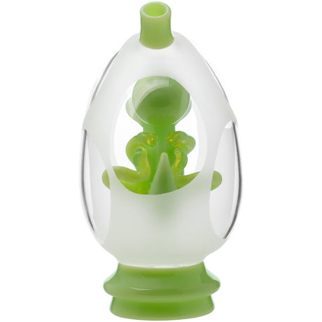 Glassic Frosted Dino Egg Puffco Peak Glass Attachment