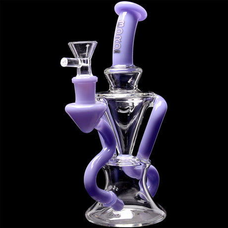 Borotech 8'' Tubular Recycler Dab Rig