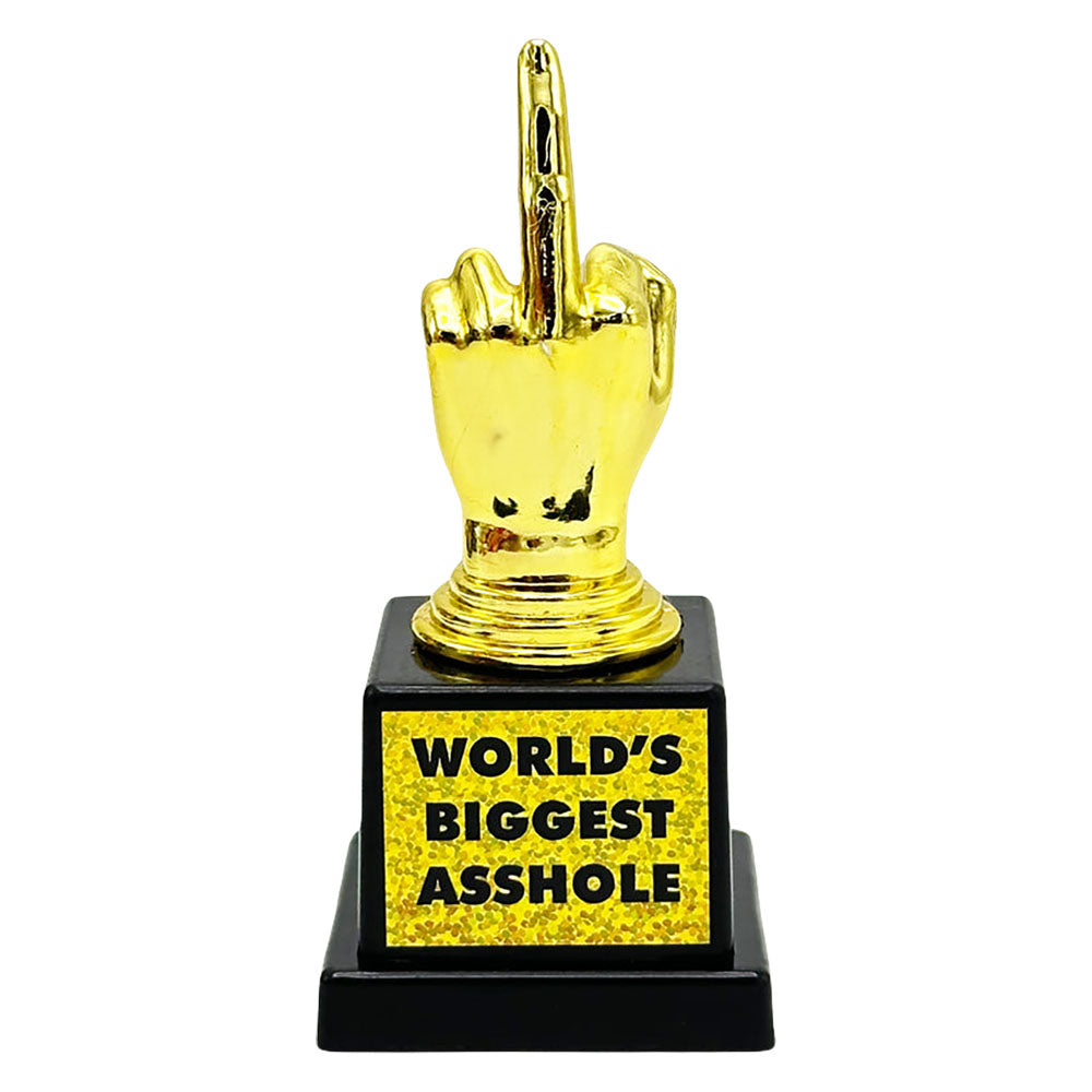 World's Biggest Asshole Trophy - 4.7"