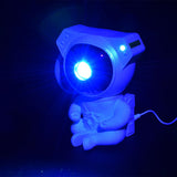 Astronaut Projector Lamp projecting nebula stars with remote and USB, ideal for home ambiance