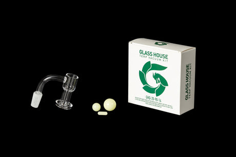 Glasshouse 20mm Terp Vacuum Banger Kit - Glow-in-the-Dark