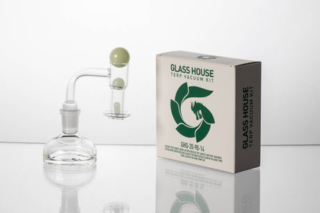 Glasshouse 20mm Terp Vacuum Banger Kit - Glow-in-the-Dark
