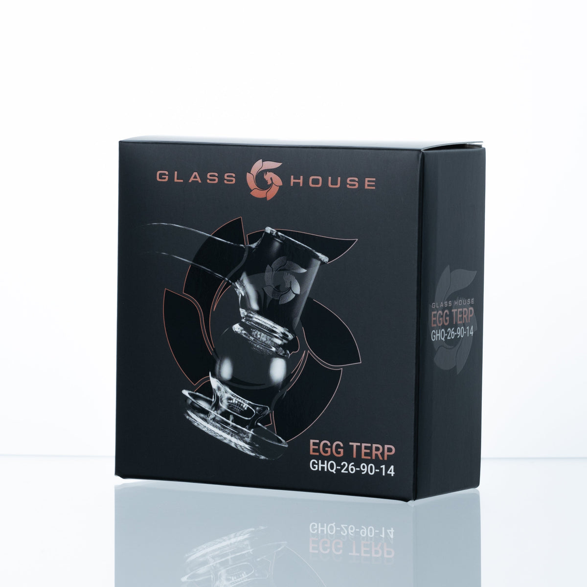Glasshouse Egg Terp Banger Kit packaging box, alternate view
