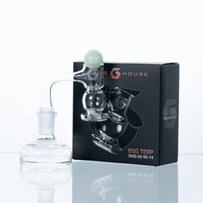 Glasshouse Egg Terp Banger Kit packaging box, front view