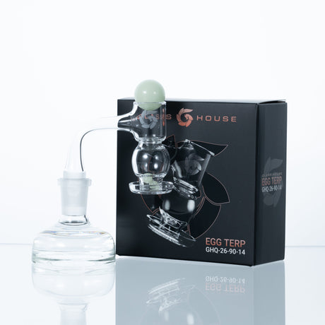 Glasshouse Egg Terp Banger Kit packaging box, front view