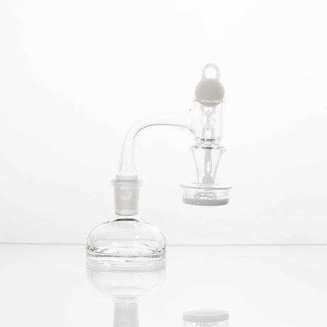 Glasshouse Hourglass Vacuum Banger Kit, close up on Ball and Chain carb cap
