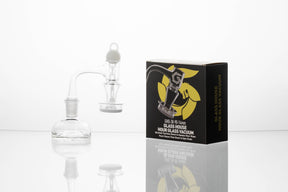 Glasshouse Hourglass Vacuum Banger Kit, side view