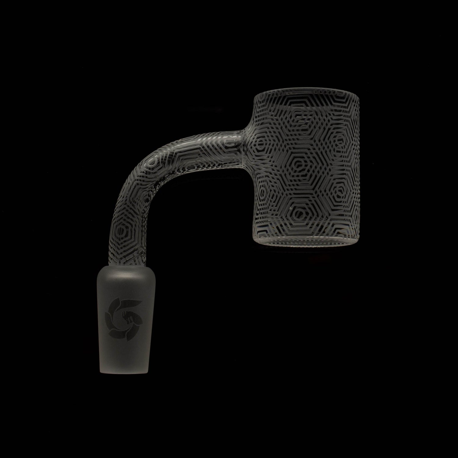 Glasshouse Trippy Edition Quartz Banger Kit, Hexagon style, alternate view