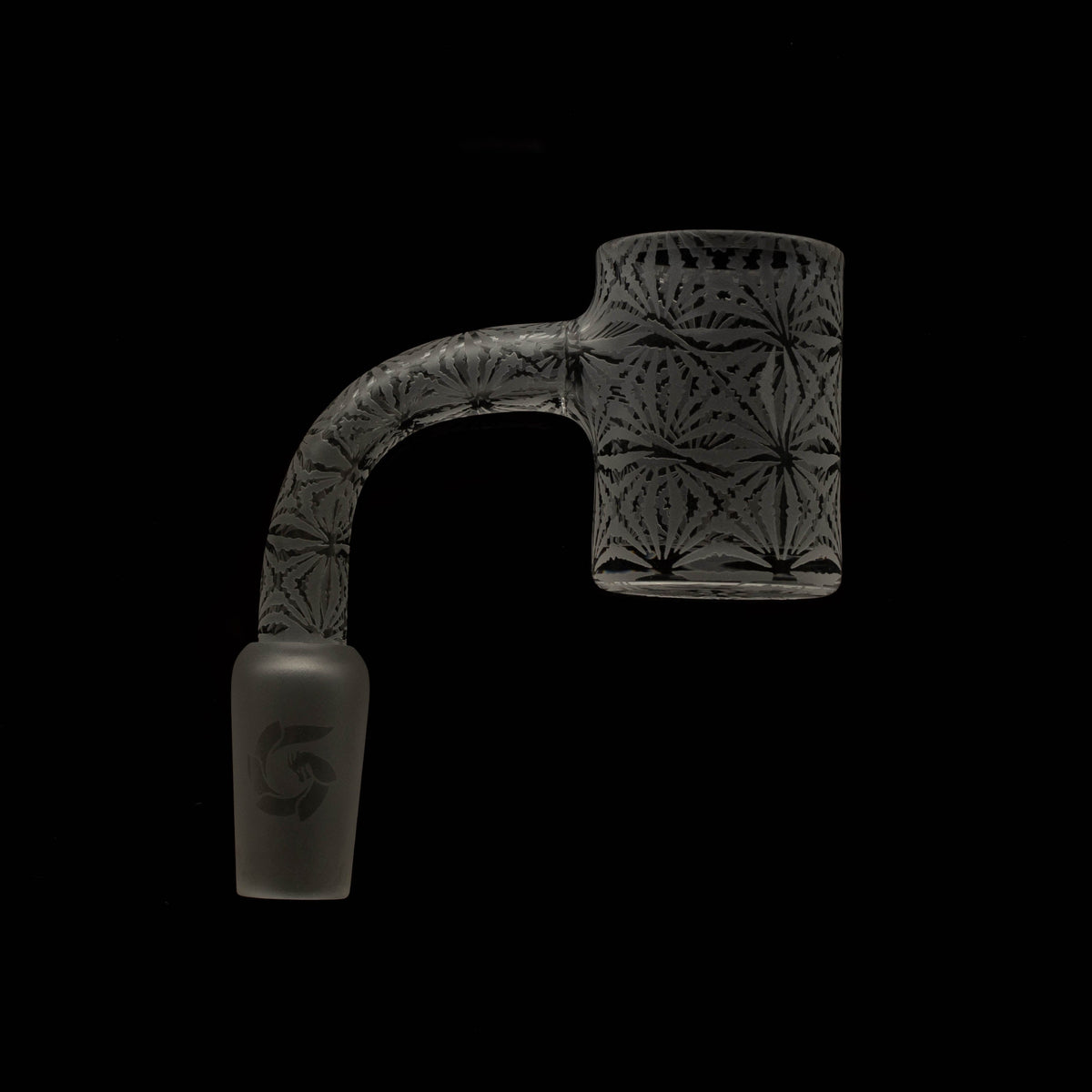Glasshouse Trippy Edition Quartz Banger Kit, Zag style, alternate view