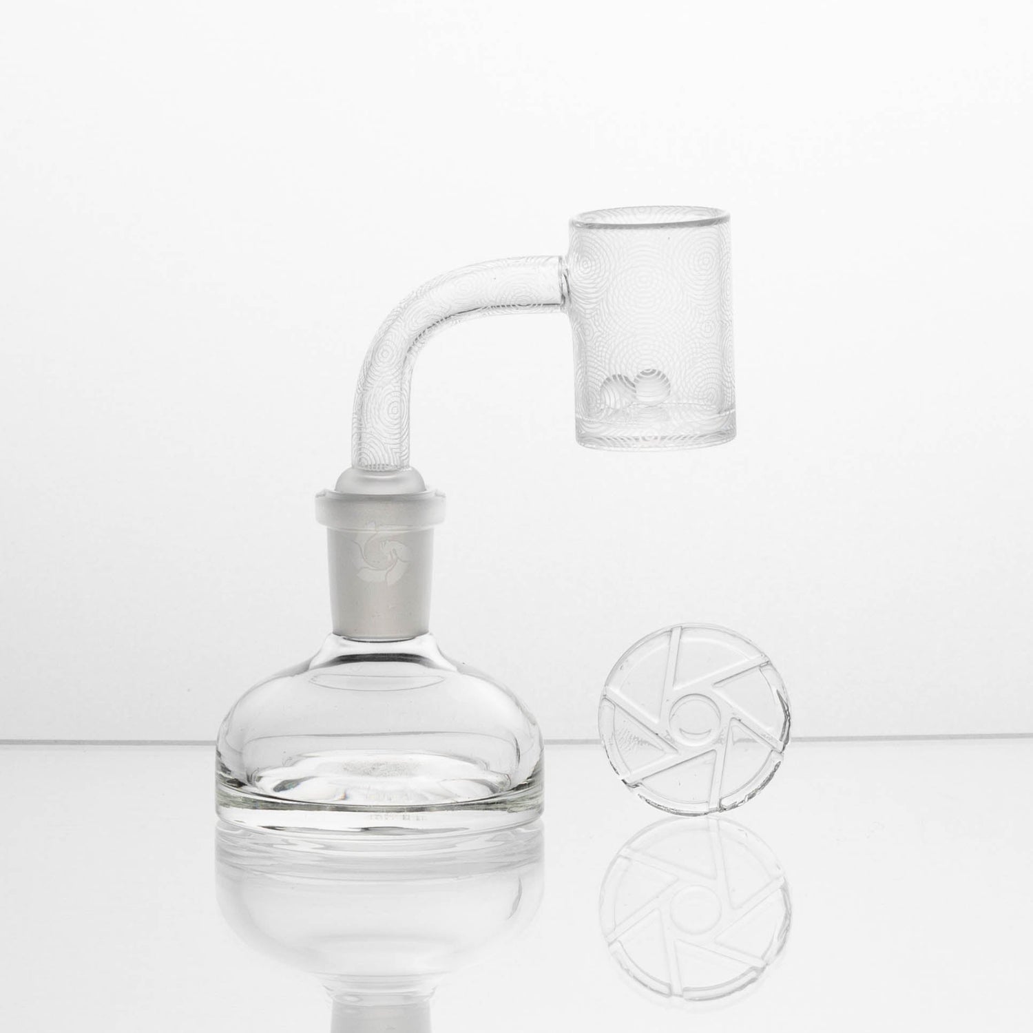 Glasshouse Trippy Edition Quartz Banger Kit, Concentric style, alternate view