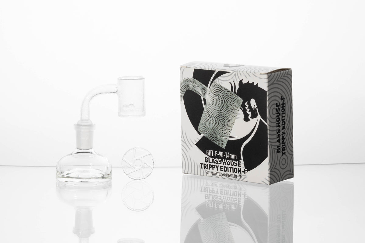 Glasshouse Trippy Edition Quartz Banger Kit, Concentric style