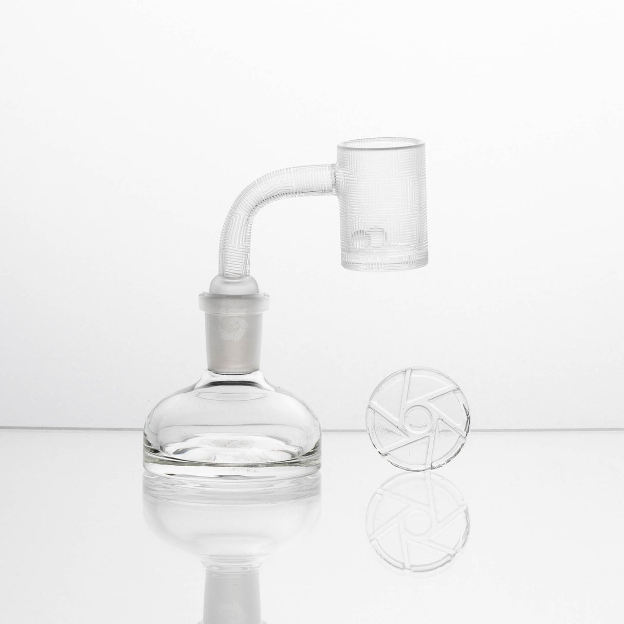 Glasshouse Trippy Edition Quartz Banger Kit, Squared style