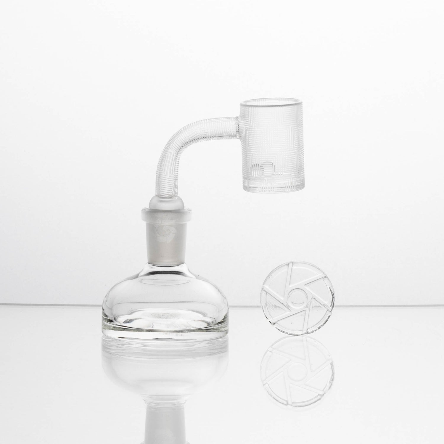 Glasshouse Trippy Edition Quartz Banger Kit, Squared style