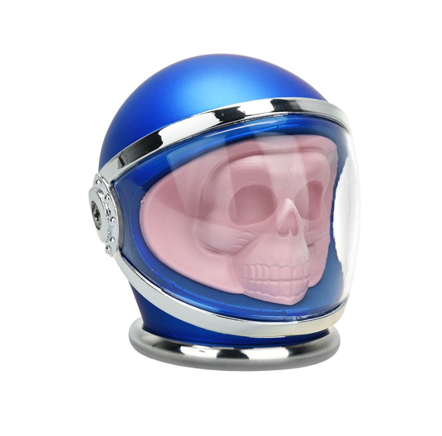 Skull Astronaut Grinder | 4pc | 2.25" | Assorted Colors | 6ct Display