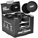 GRAV Hemp Grinder | 2pc | 2.5" | 16ct Display