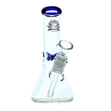 Crystal Forge 8” True Glass Beaker Bong