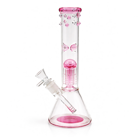 Aurora Grove 10” Rock Glass Beaker Bong
