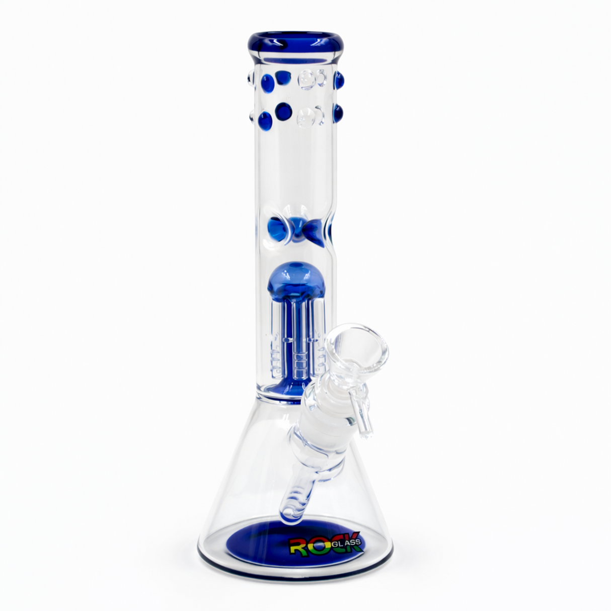 Aurora Grove 10” Rock Glass Beaker Bong