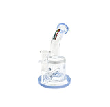 Rock Glass 7" Inline Perc Tube Dab Rig