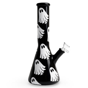 10 inch Ghost Beaker Bong with box packaging