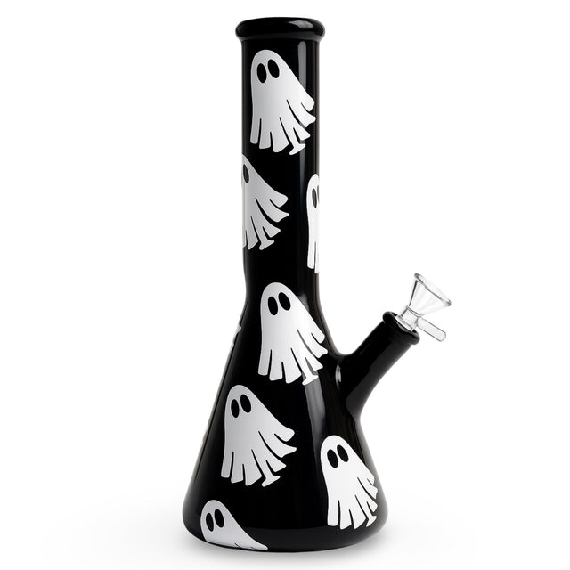 10 inch Ghost Beaker Bong with box packaging