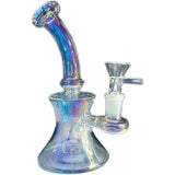 Glass Bath 6" Holographic Bong
