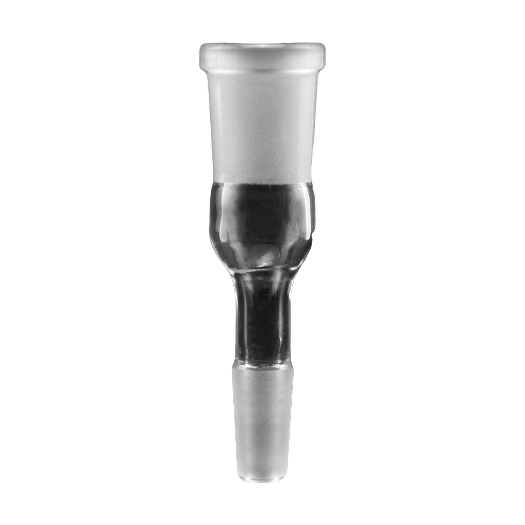 PILOT DIARY 10mm to 14mm Glass Adapter for Bongs - Clear, Front View