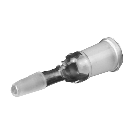 PILOT DIARY 10mm to 14mm Glass Adapter for Bongs - Clear, Angled View