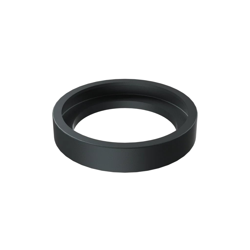 Dr. Dabber Switch™ Glass Attachment Seal in Black - Top View for Secure Vape Fit