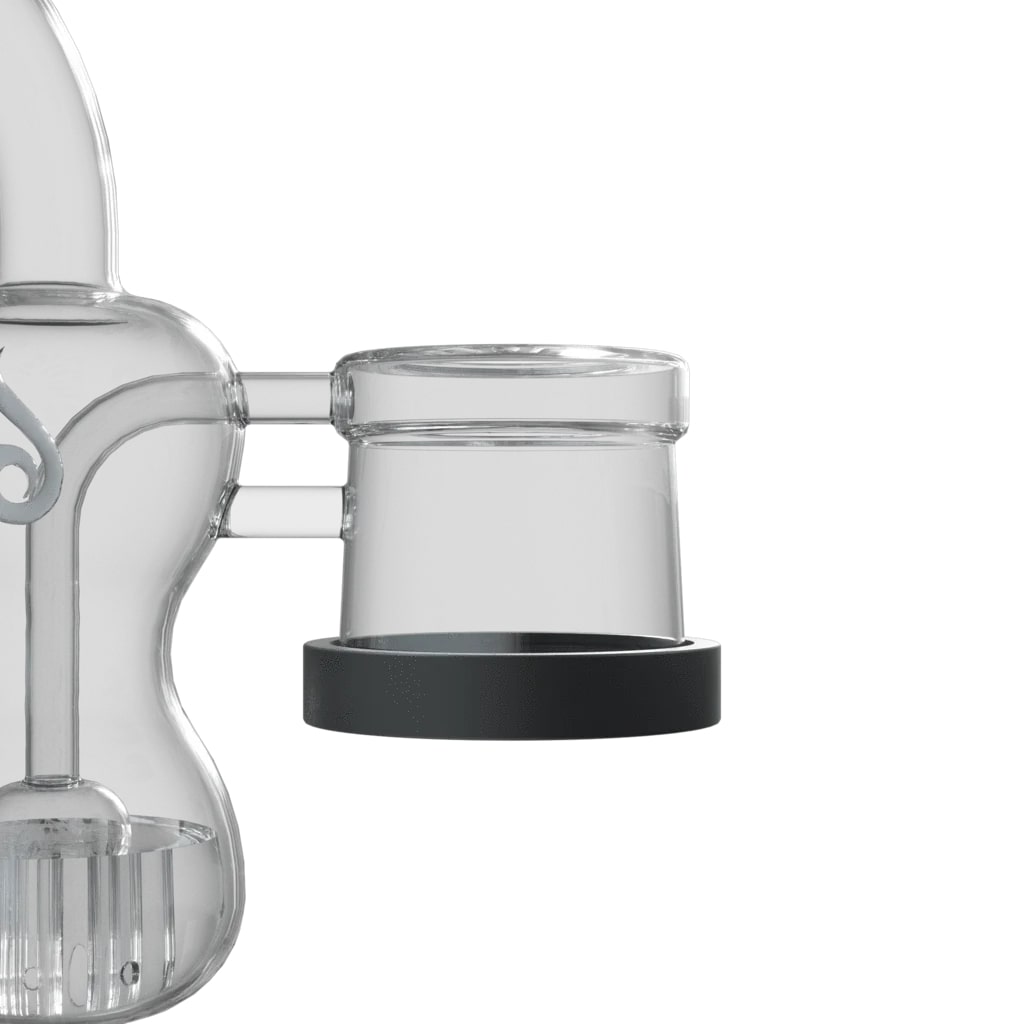 Close-up of Dr. Dabber Switch™ Glass Attachment Seal for secure vaporizing