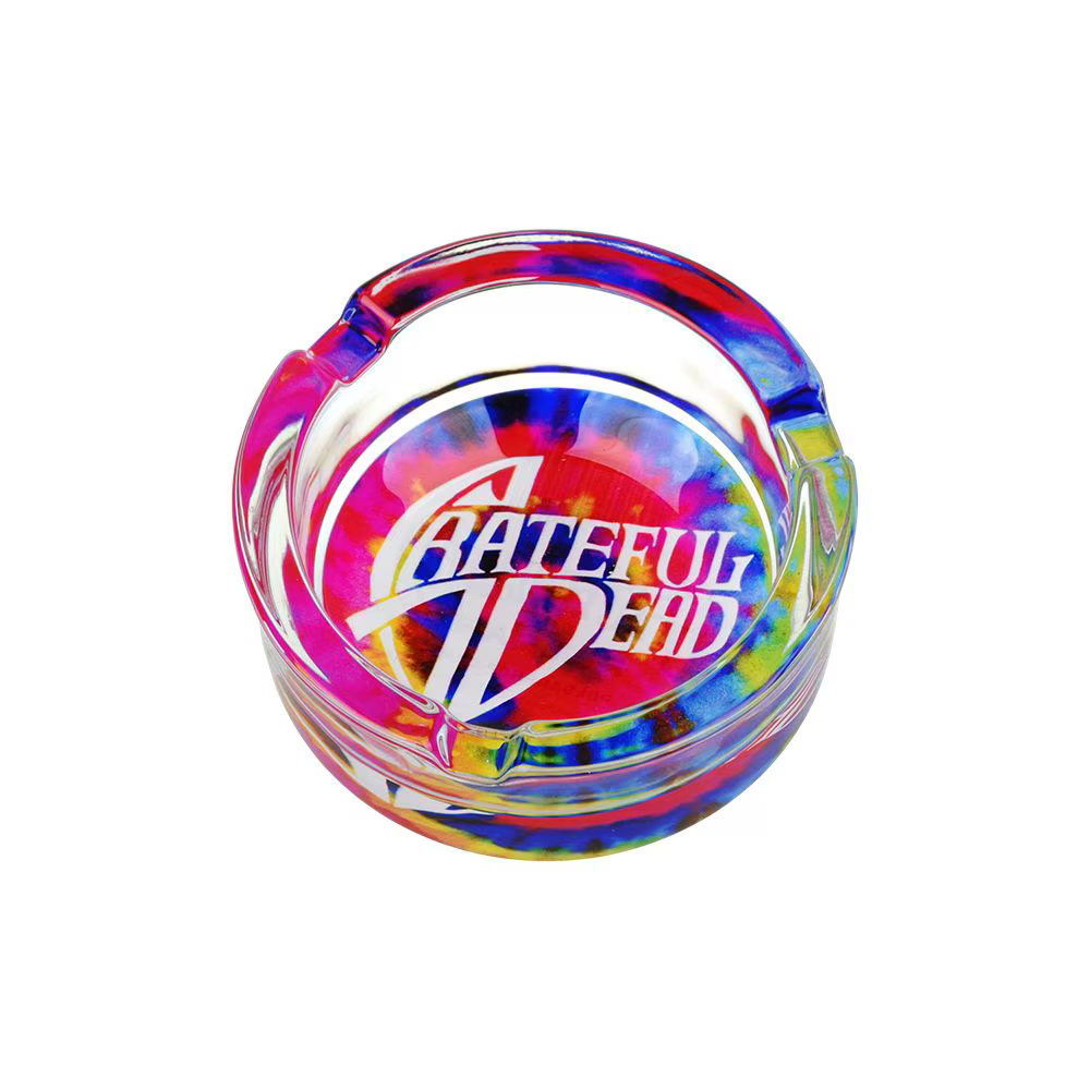 Grateful Dead x Pulsar Licensed Glass Ashtray - 3.5" / Assorted Designs