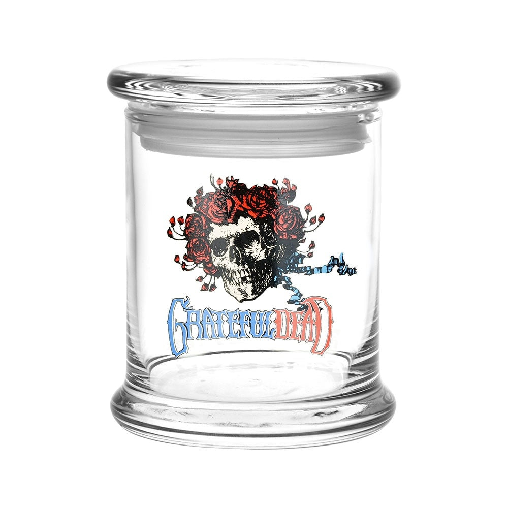 Grateful Dead x Pulsar 420 Jars Pop Top | Skull and Roses | 1/2 Ounce